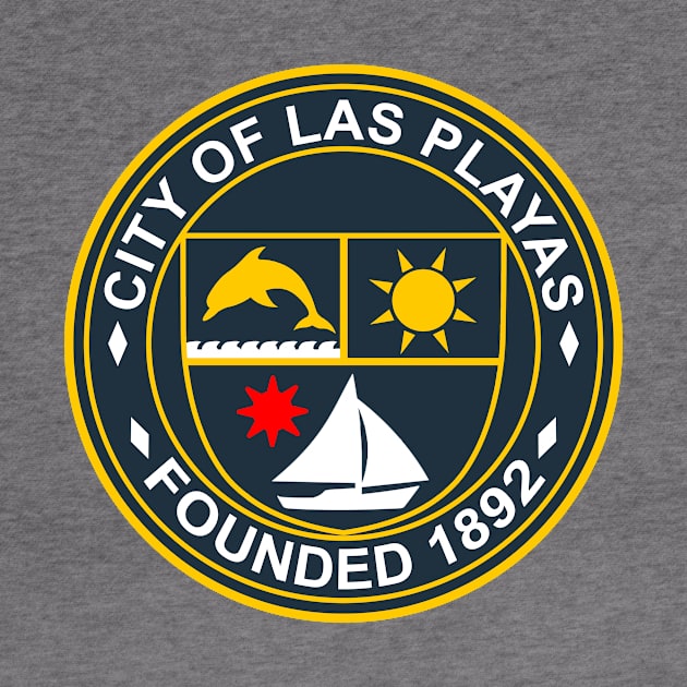 Las Playas Seal by BigOrangeShirtShop